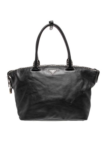 Enameled Metal Triangle Tote