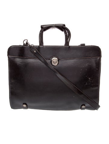 Leather Top Handle Bag