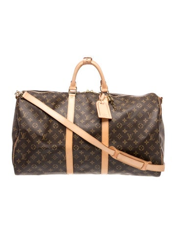 LV Monogram Keepall Bandouliere Large