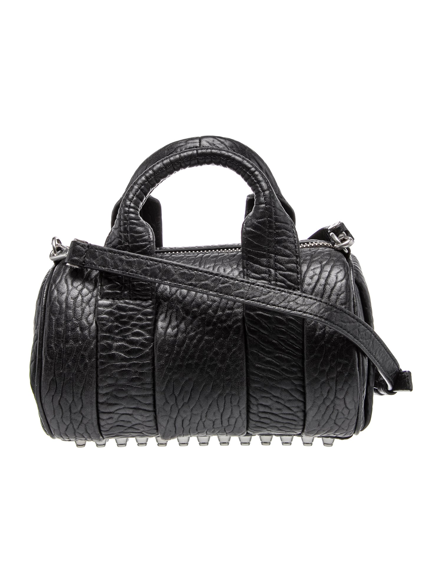 Leather Top Handle Bag