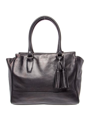 Leather Top Handle Bag