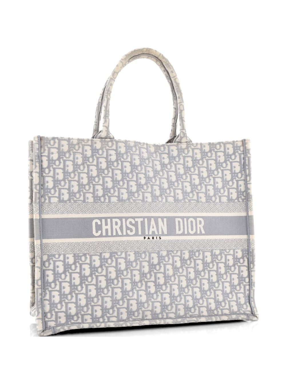 Book Oblique Canvas Large tote bag