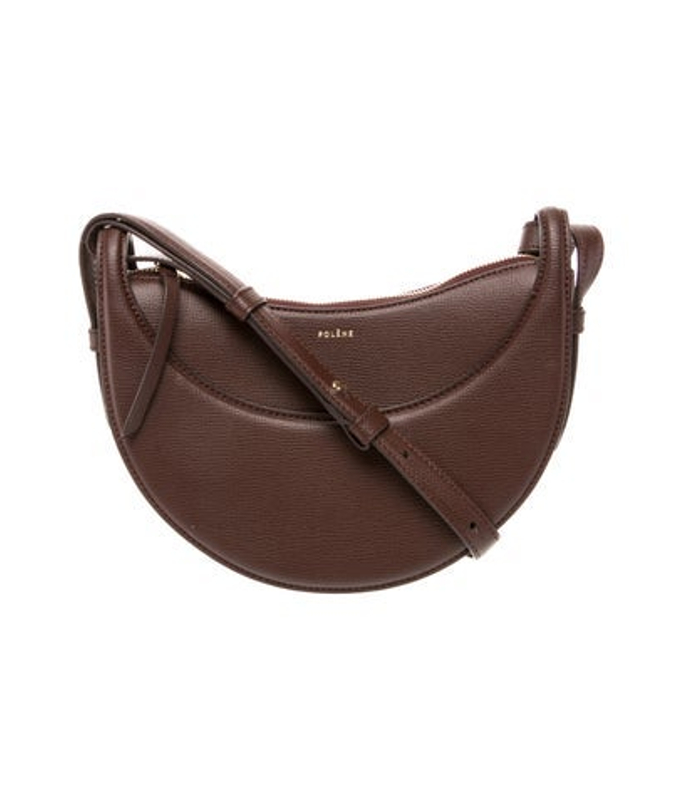 Polene Leather Shoulder Bag