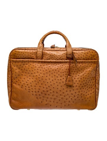 Ostrich Weekender Bag