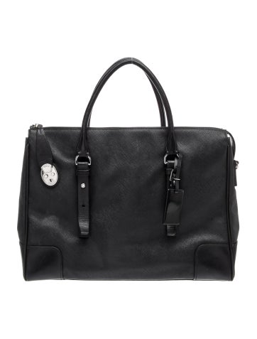 Tumi Saffiano Leather Top Handle Bag