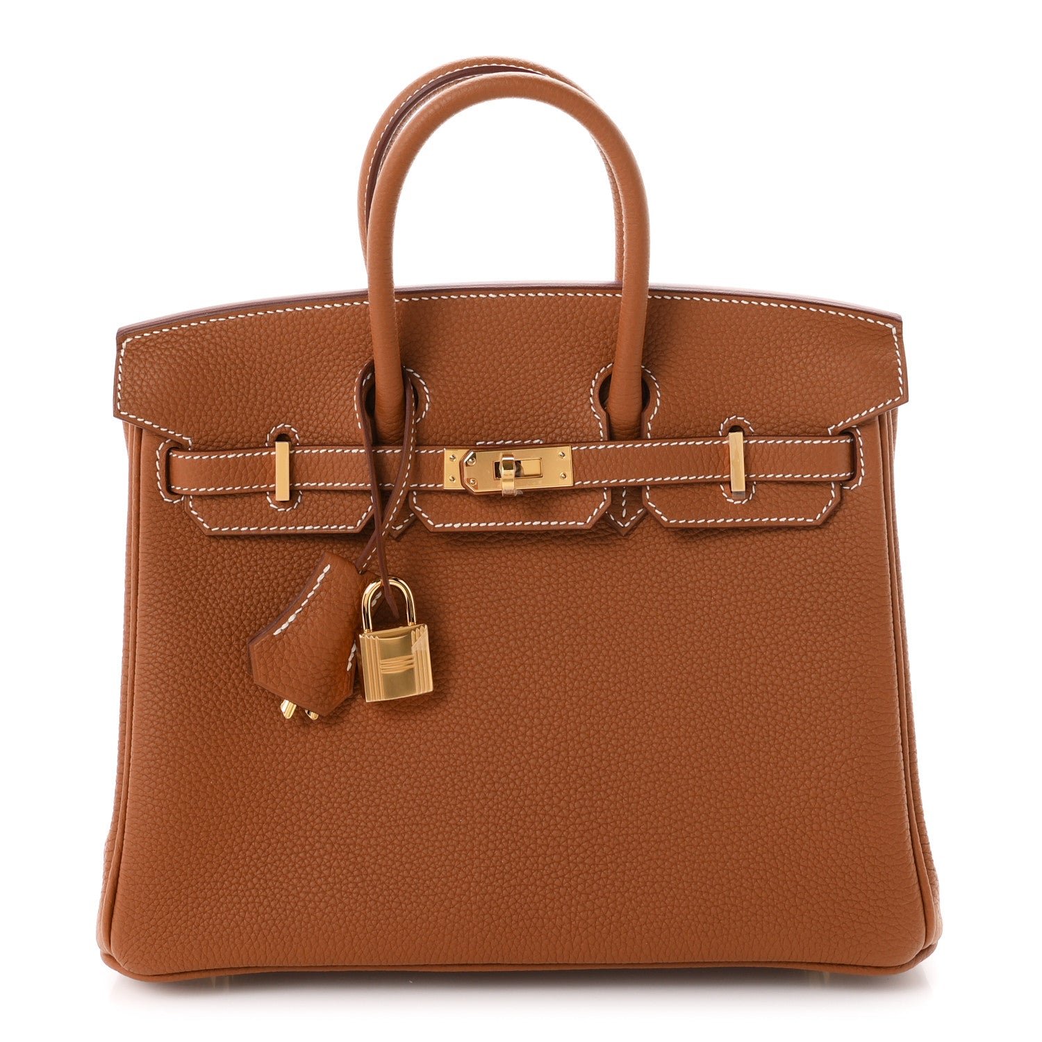 Hermes Togo Birkin 25 Gold