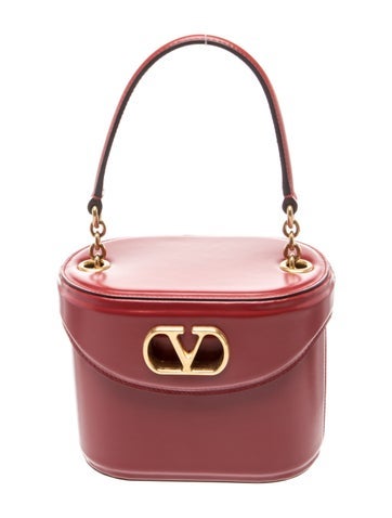 Valentino Leather Top Handle Bag