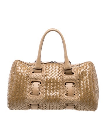 Patent Leather Accordion Satchel