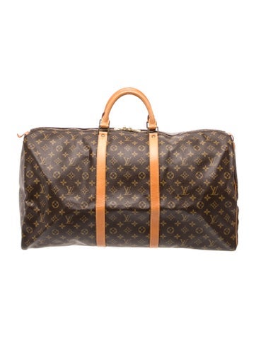 Louis Vuitton LV Monogram Keepall 60 Vintage