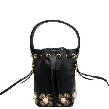 Calfskin Mon Tresor Bucket Mini