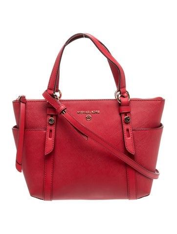 Saffiano Leather Top Handle Bag
