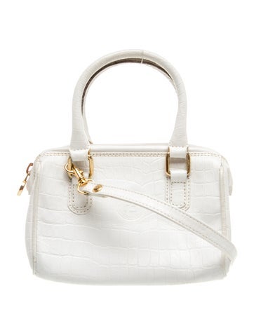 Leather Top Handle Bag