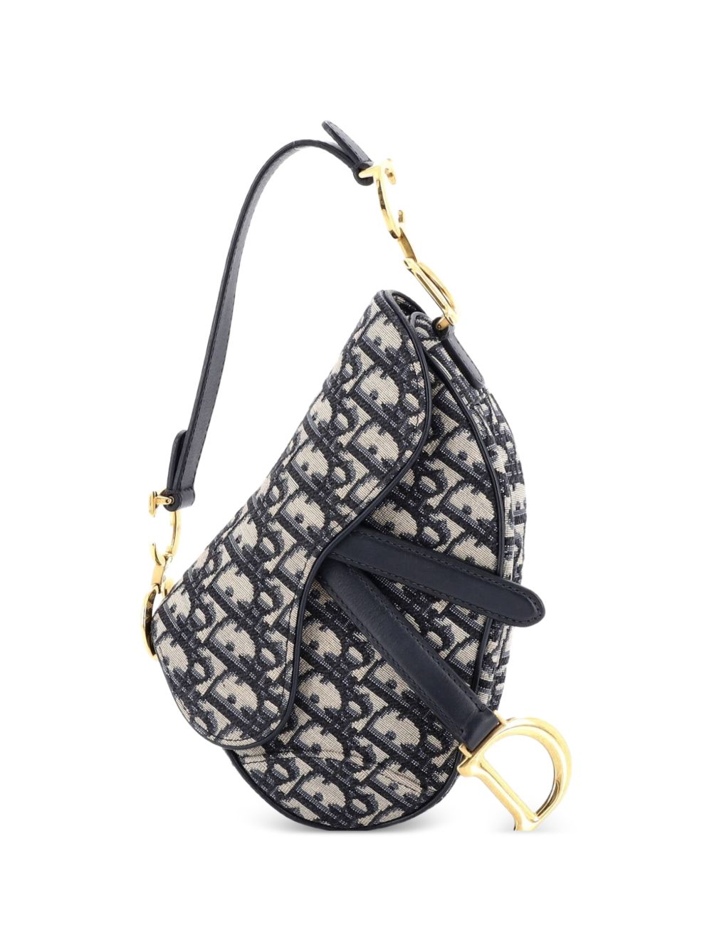 Saddle Handbag Oblique Canvas Mini shoulder bag