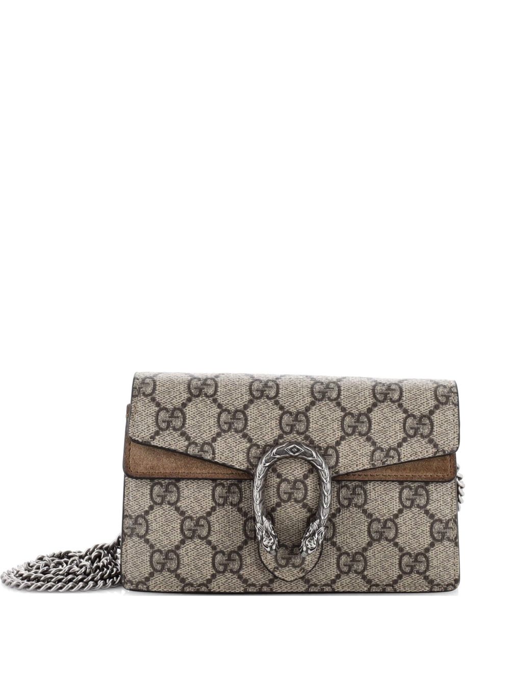 Dionysus Bag GG Coated Canvas Super Mini crossbody bag