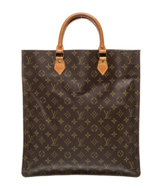 Louis Vuitton Vuitton Lv Monogram Sac Plat Vintage