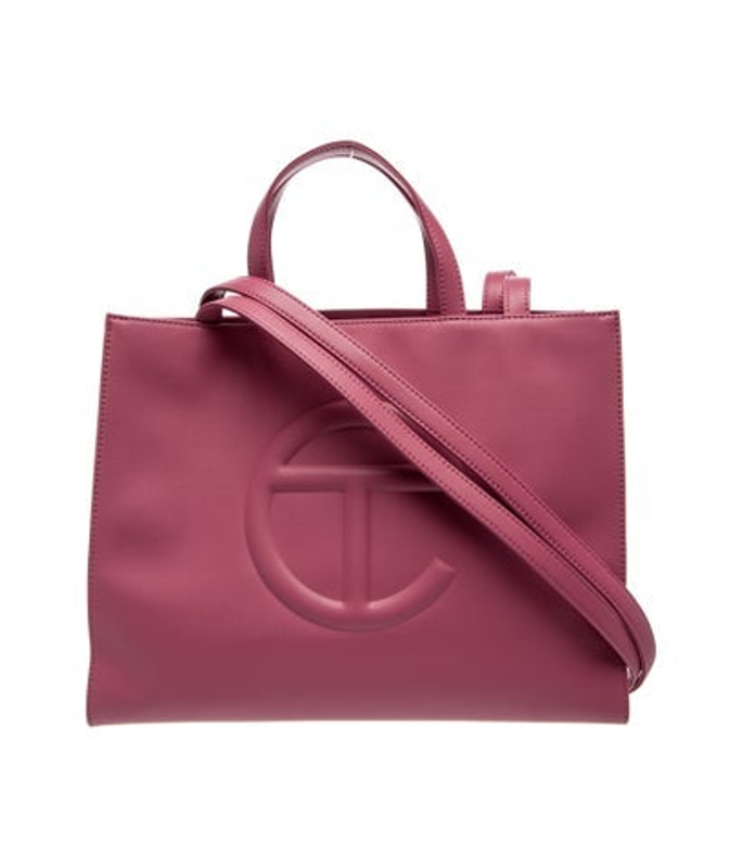 Telfar Vegan Leather Corned Beef Shopping Bag Medium