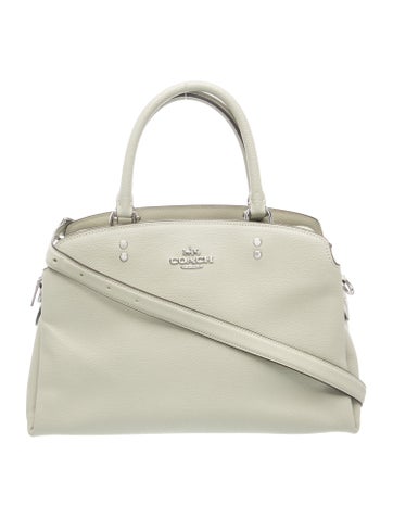 Leather Top Handle Bag