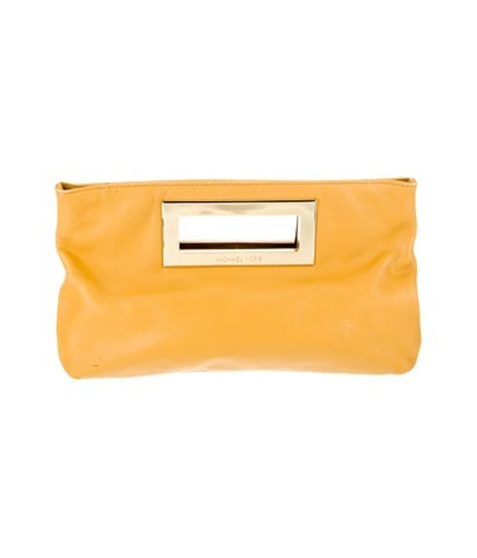 Michael Michael Kors Michael Kors Leather Clutch