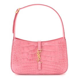 Saint Laurent Saint Laurent Alligator LE 5 A 7 Hobo Pink
