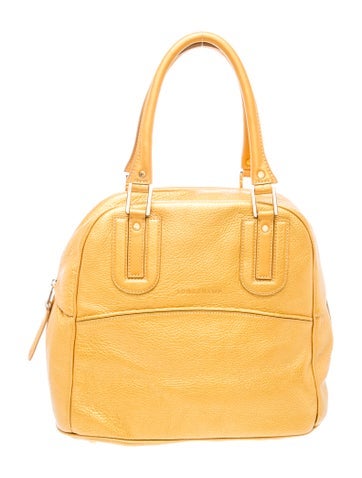 Leather Top Handle Bag