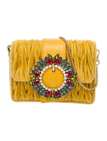 Velvet Crossbody Bag