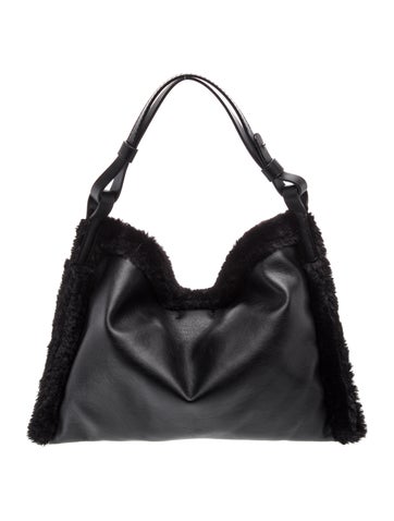 Leather Top Handle Bag