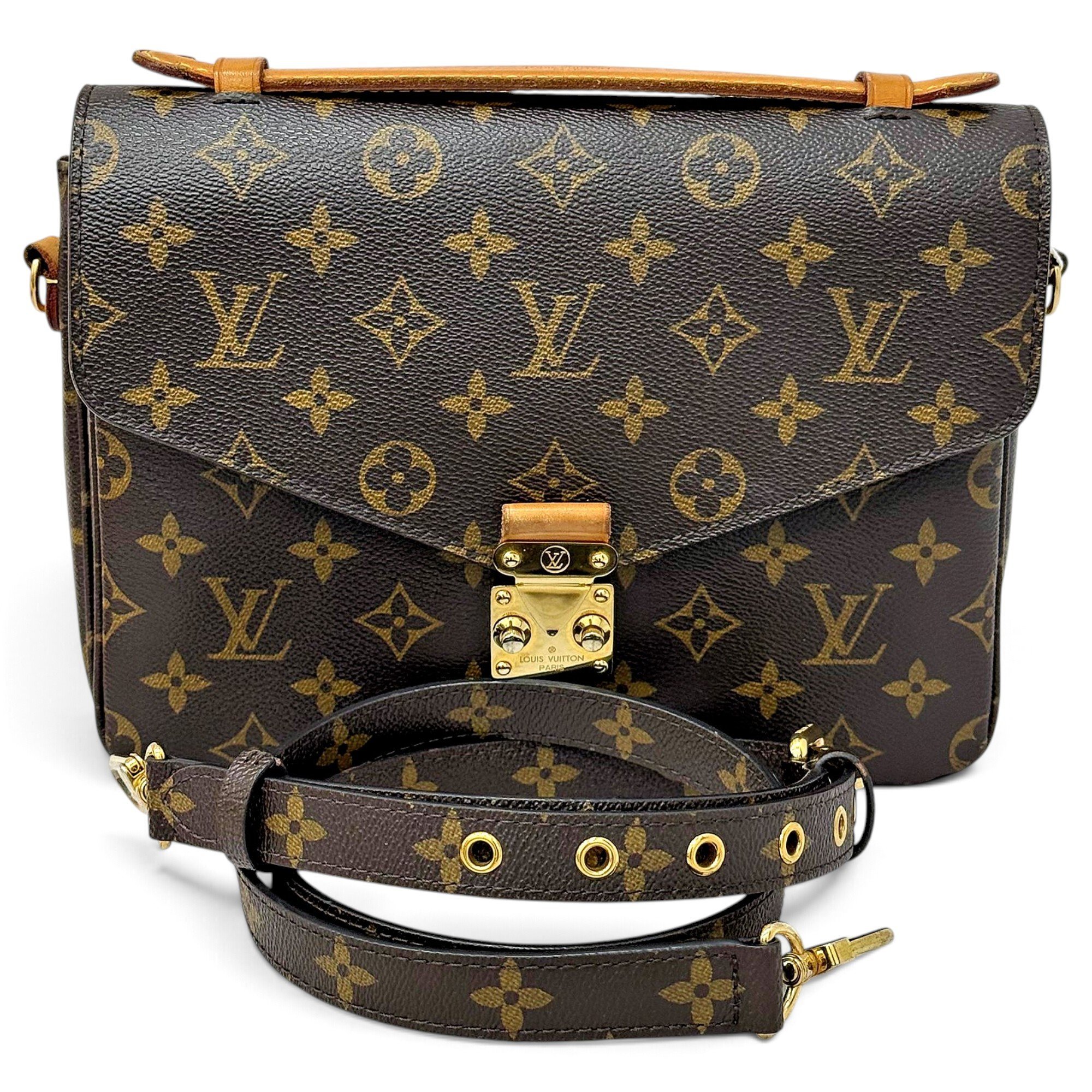 Metis leather handbag