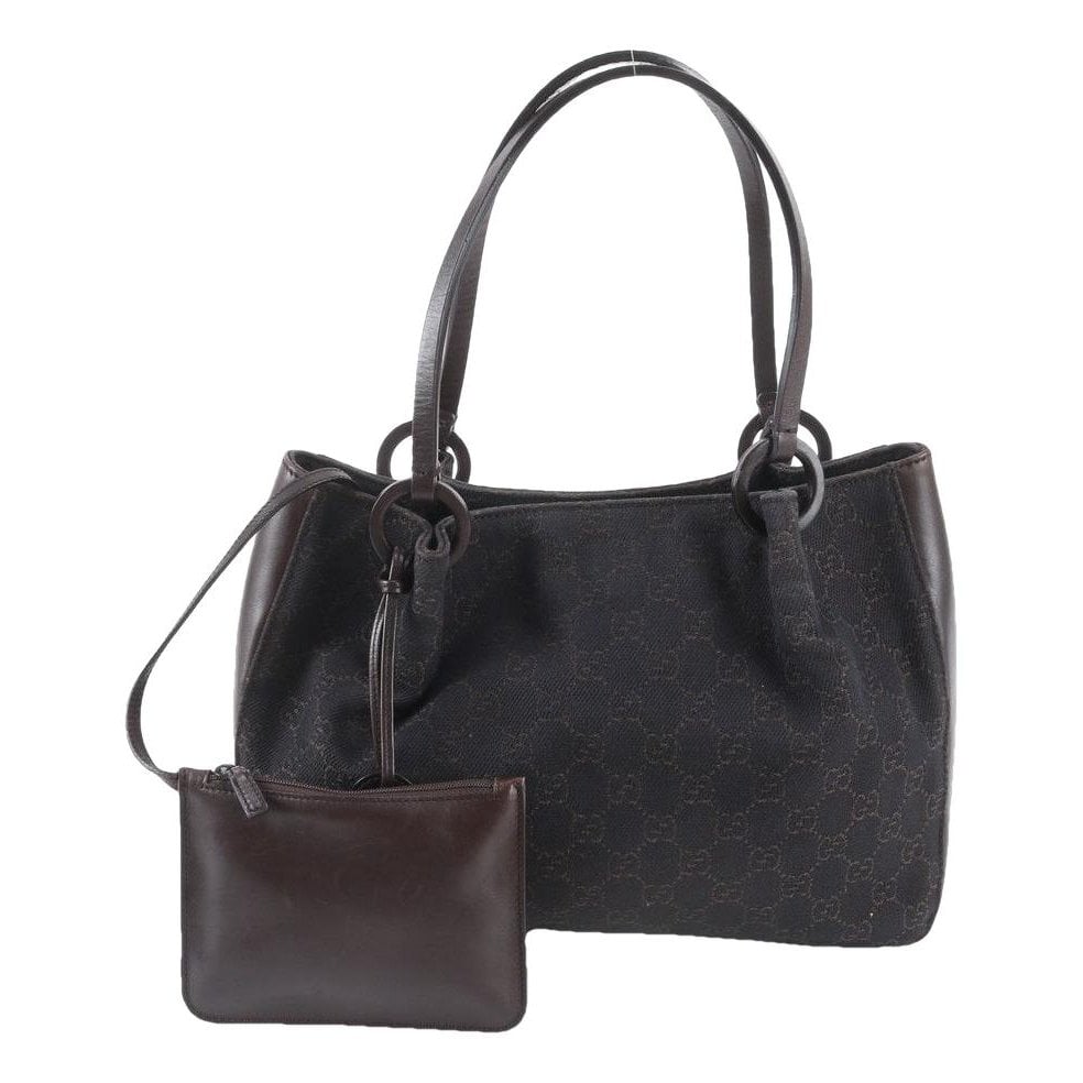 Leather tote