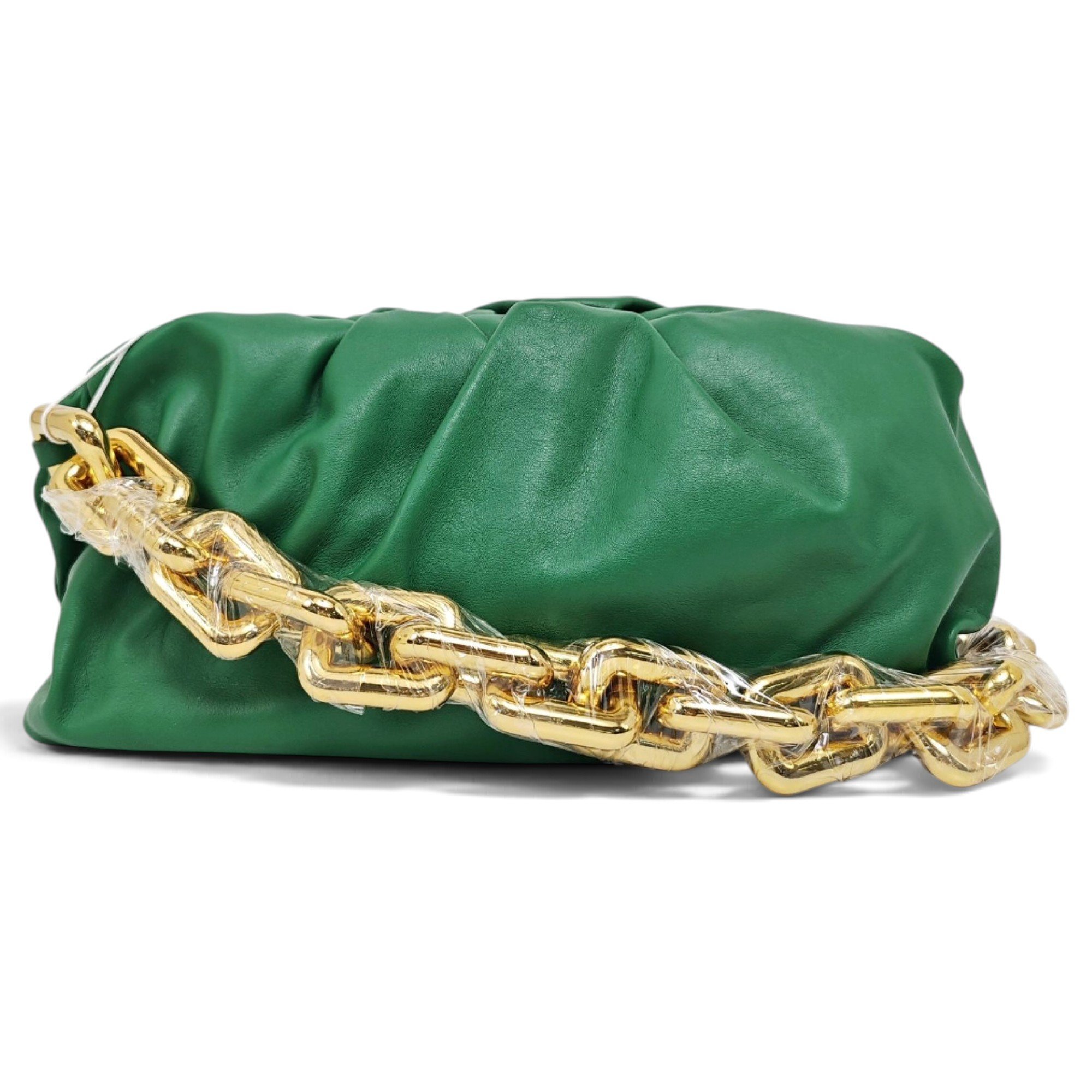 Chain Pouch leather handbag