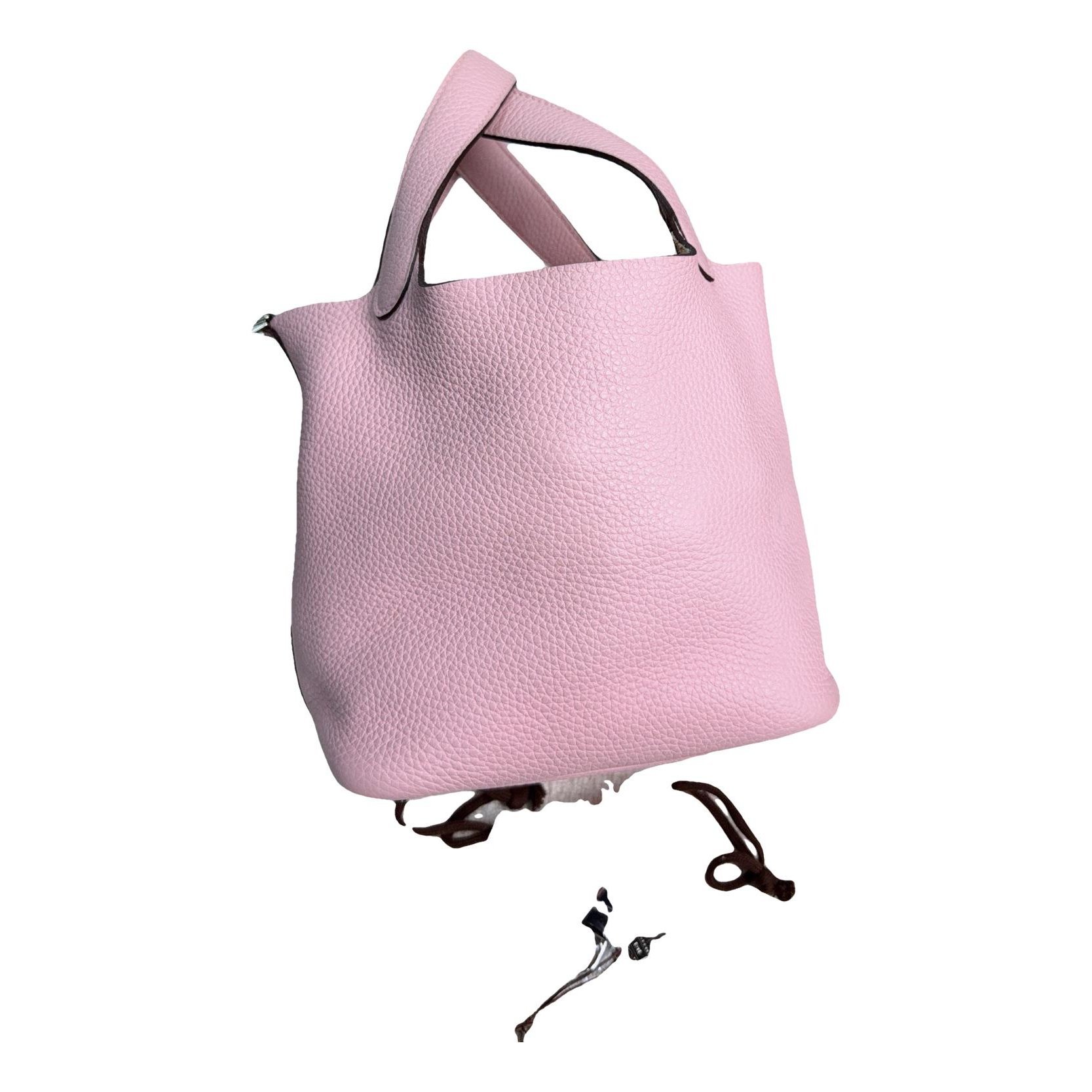 Picotin leather handbag