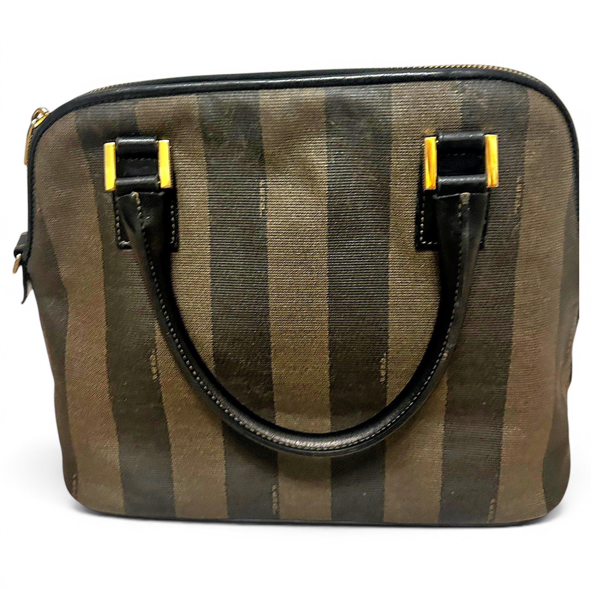 Leather bowling bag