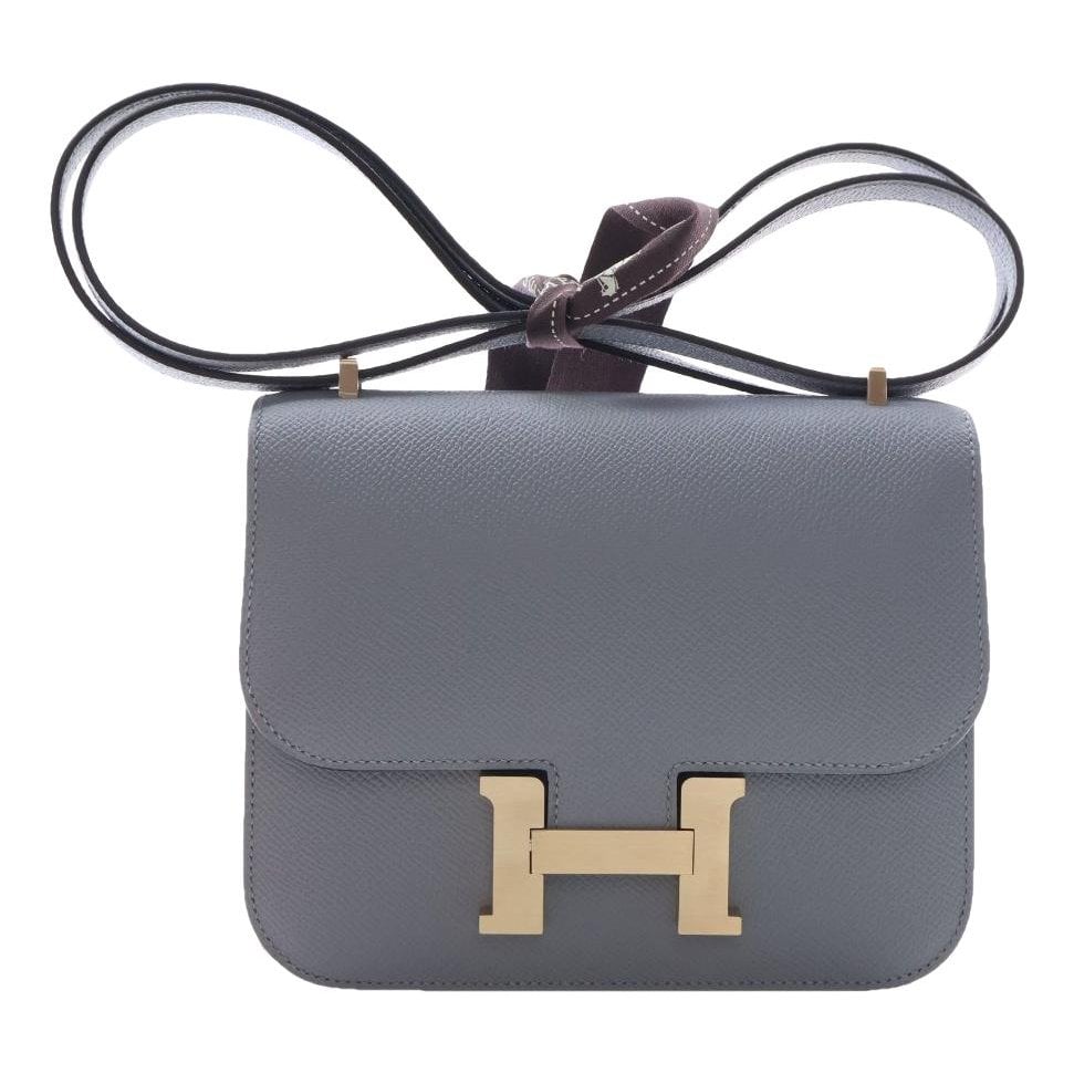Constance leather crossbody bag