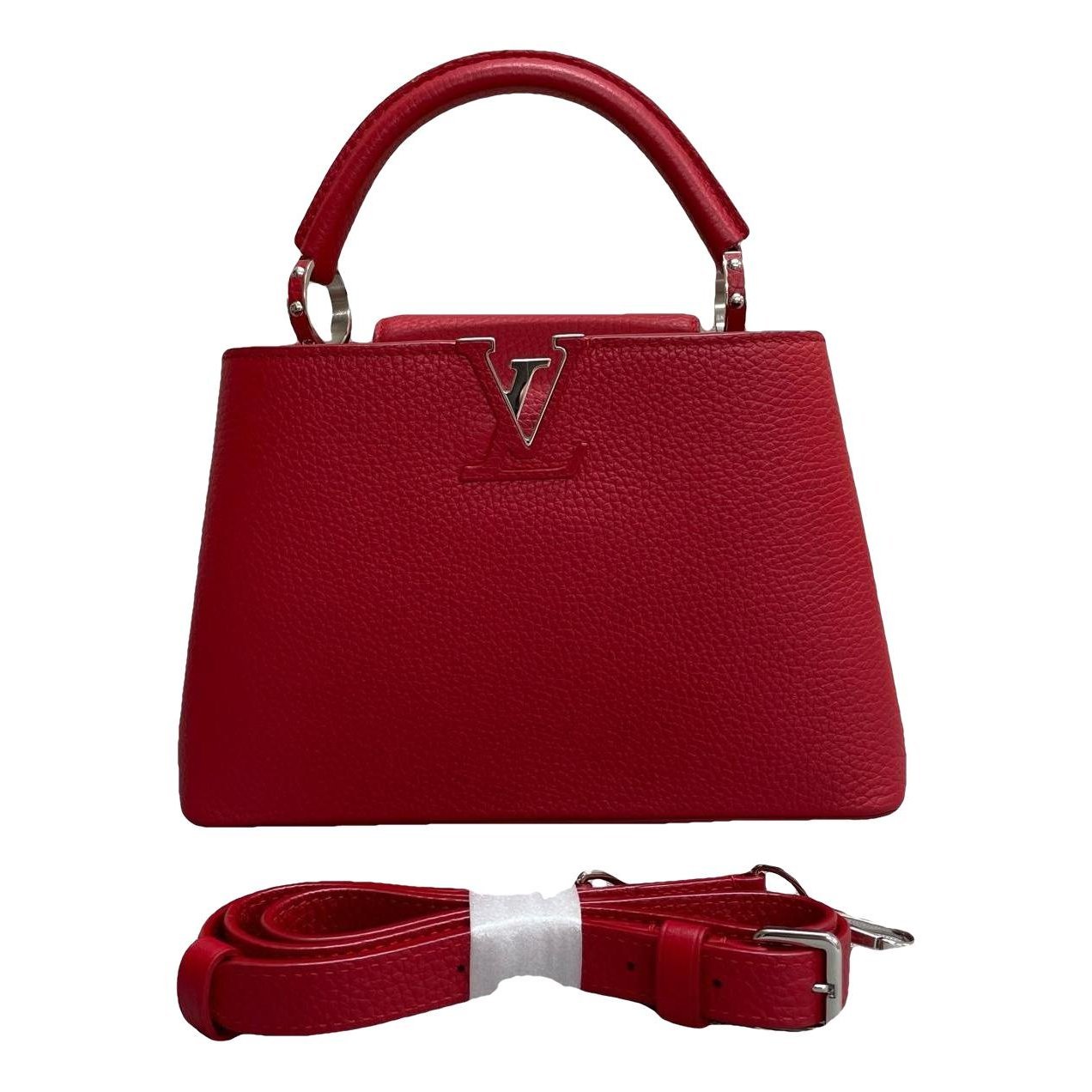 Capucines leather handbag