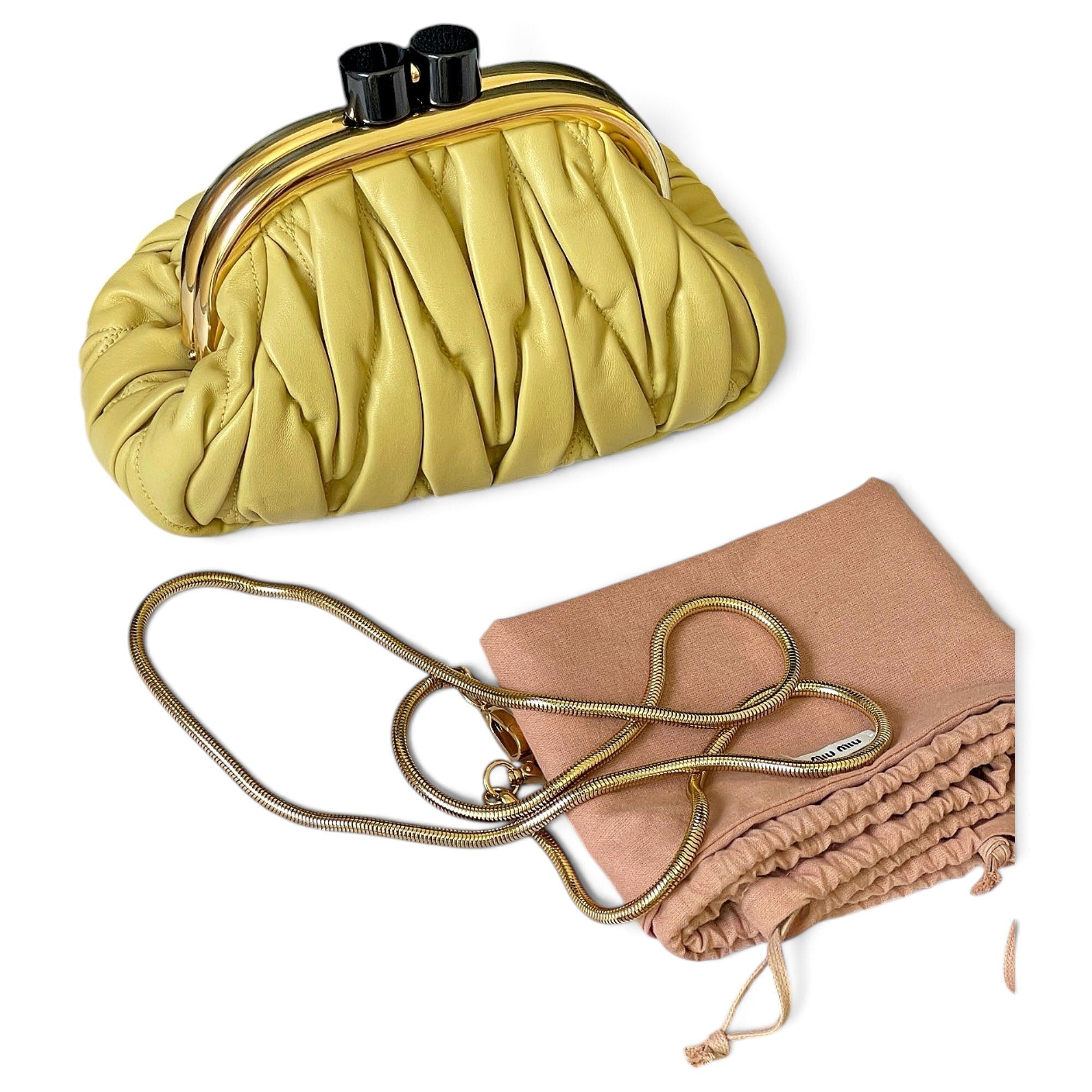 Miu Miu Miu Belle leather handbag
