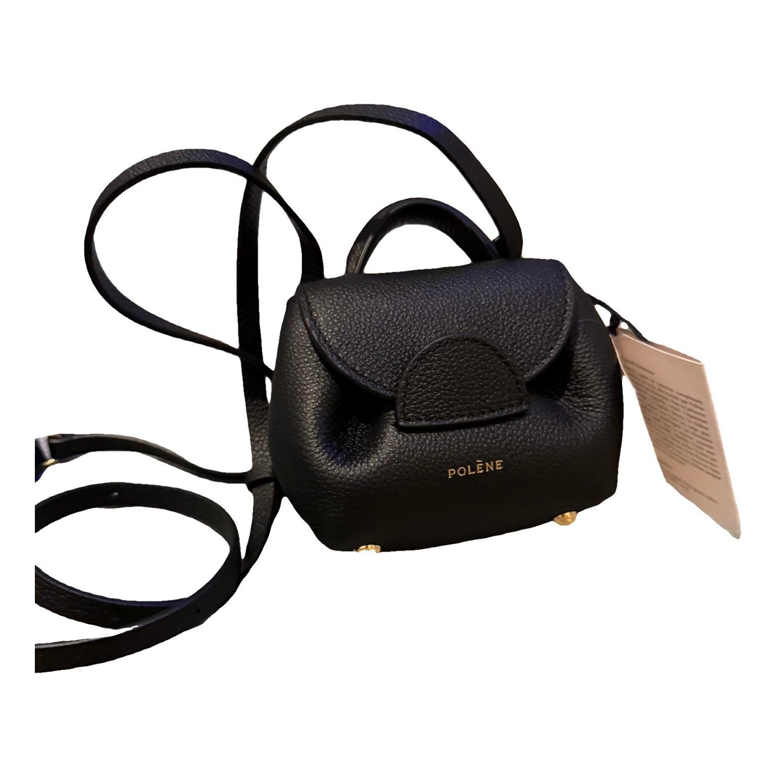 Numéro un mini leather crossbody bag