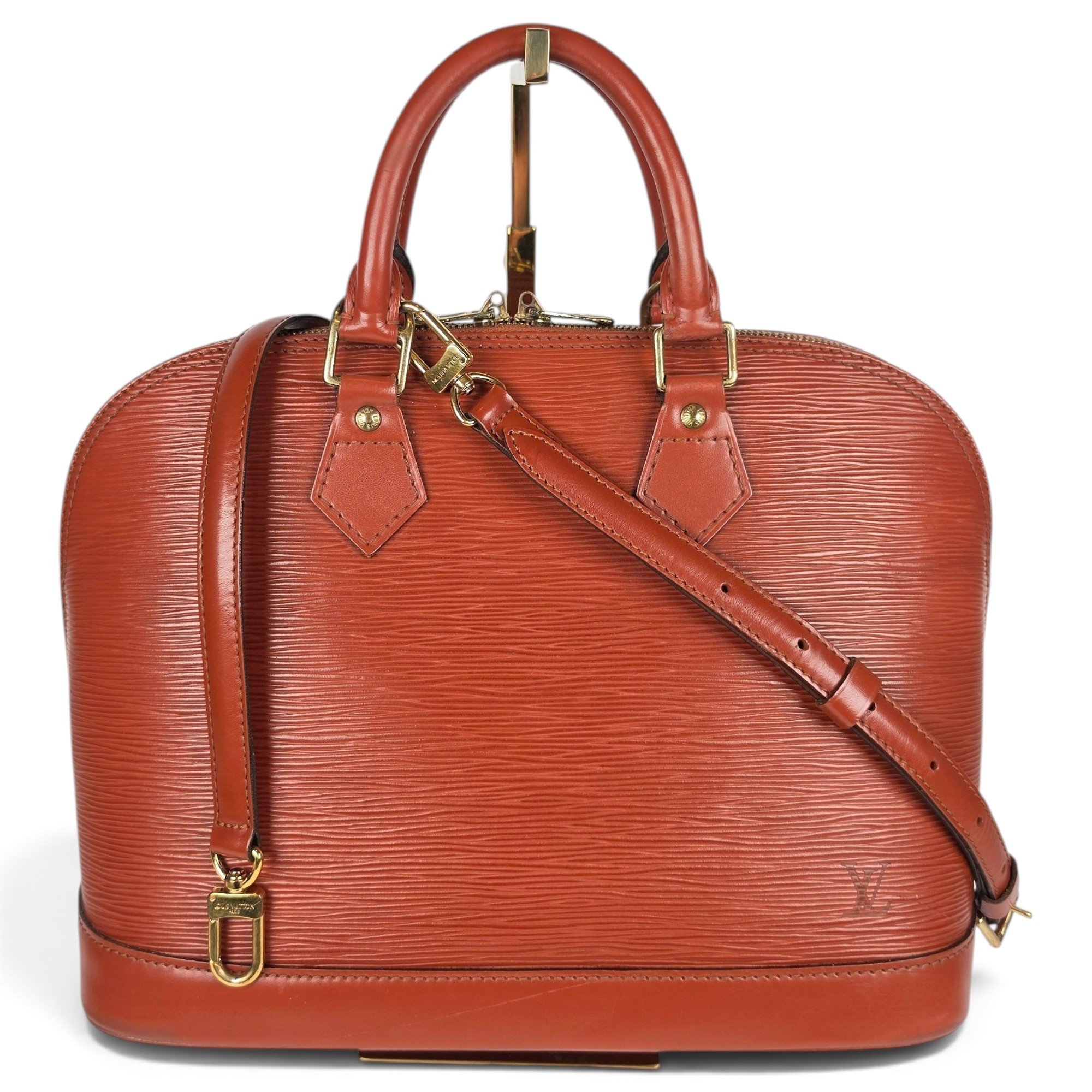 Alma leather handbag