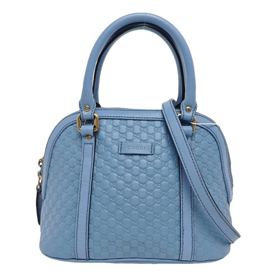 Dôme leather handbag