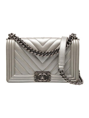 Medium Chevron Boy Bag