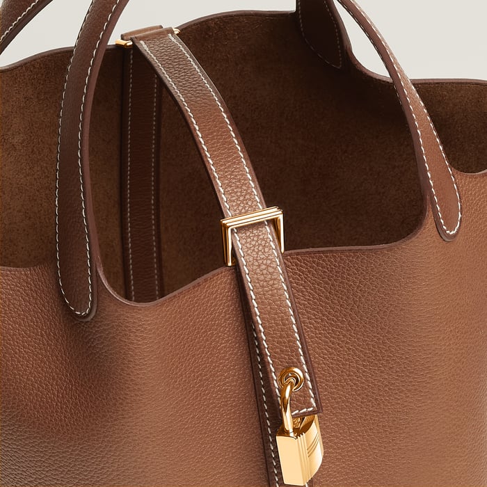 Fauve Picotin Lock 18 Bag