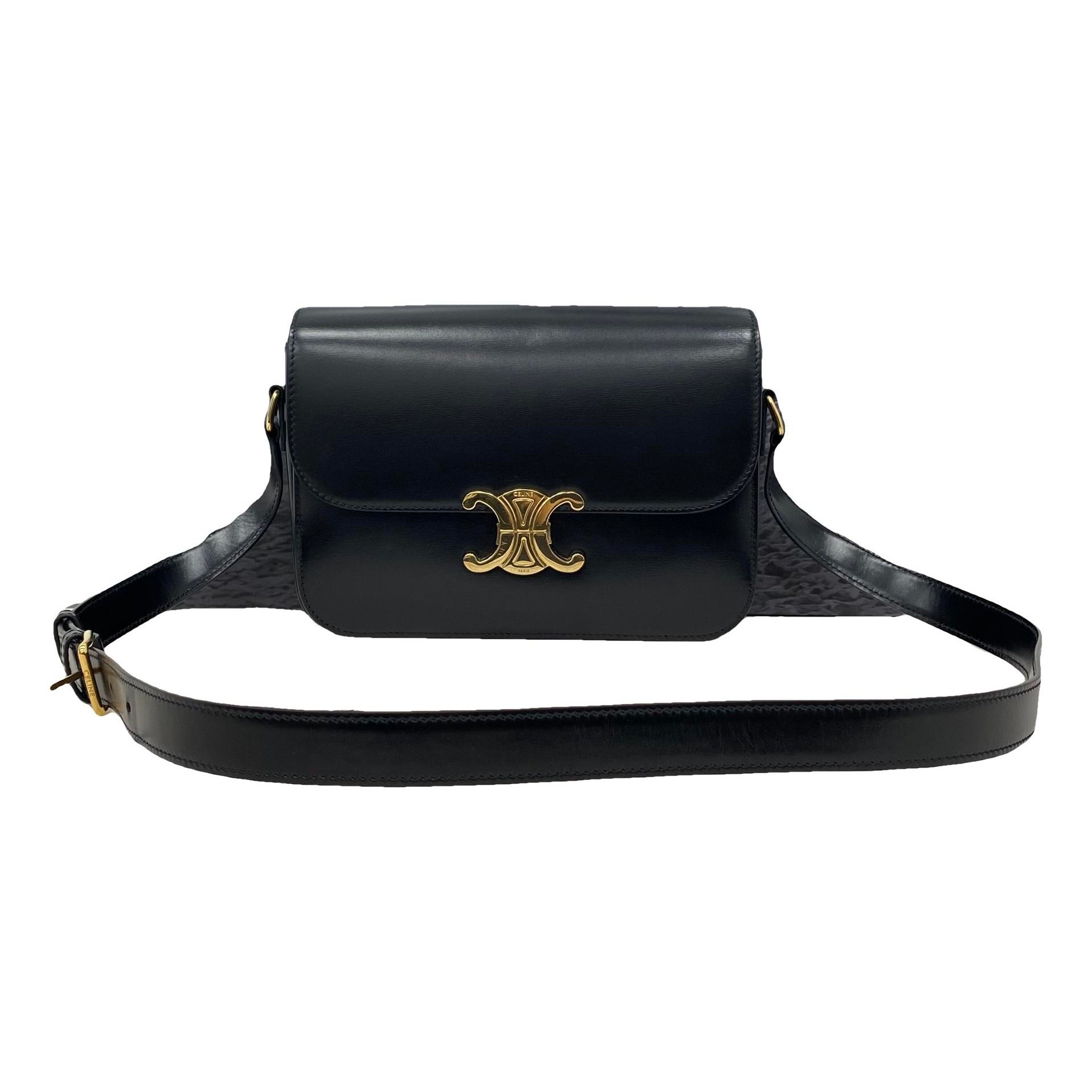 Classic leather handbag