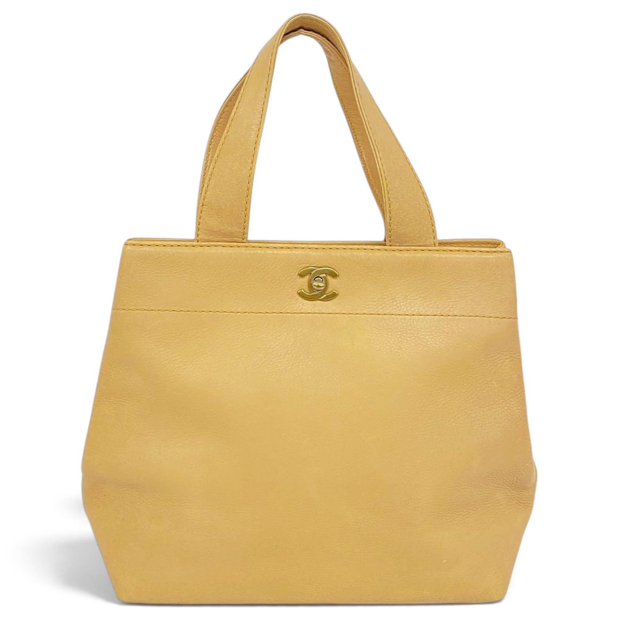 Leather tote