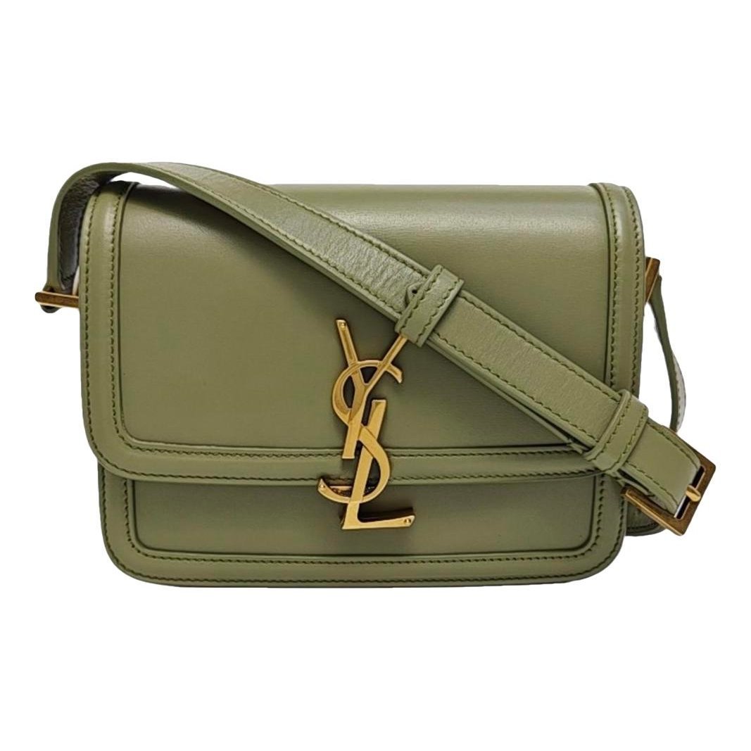 Solférino leather handbag