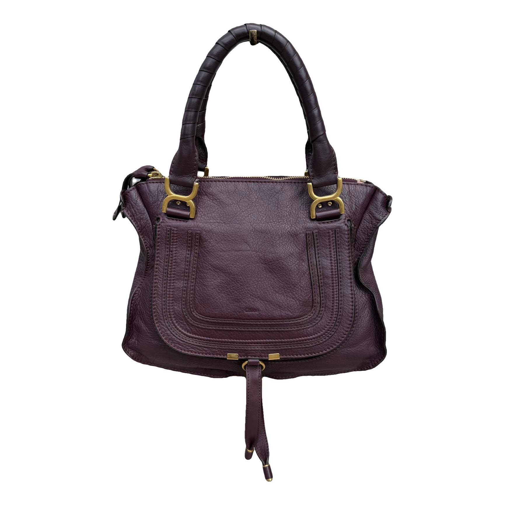 Marcie leather handbag
