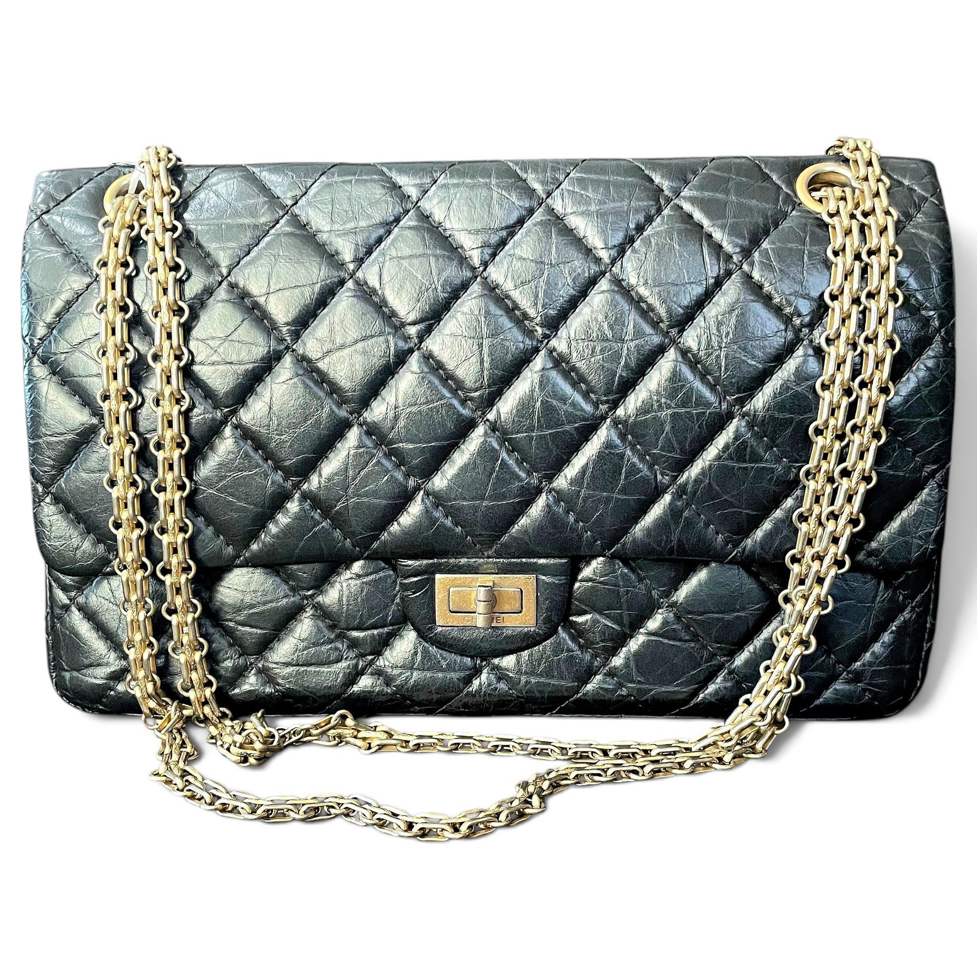 2.55 leather handbag