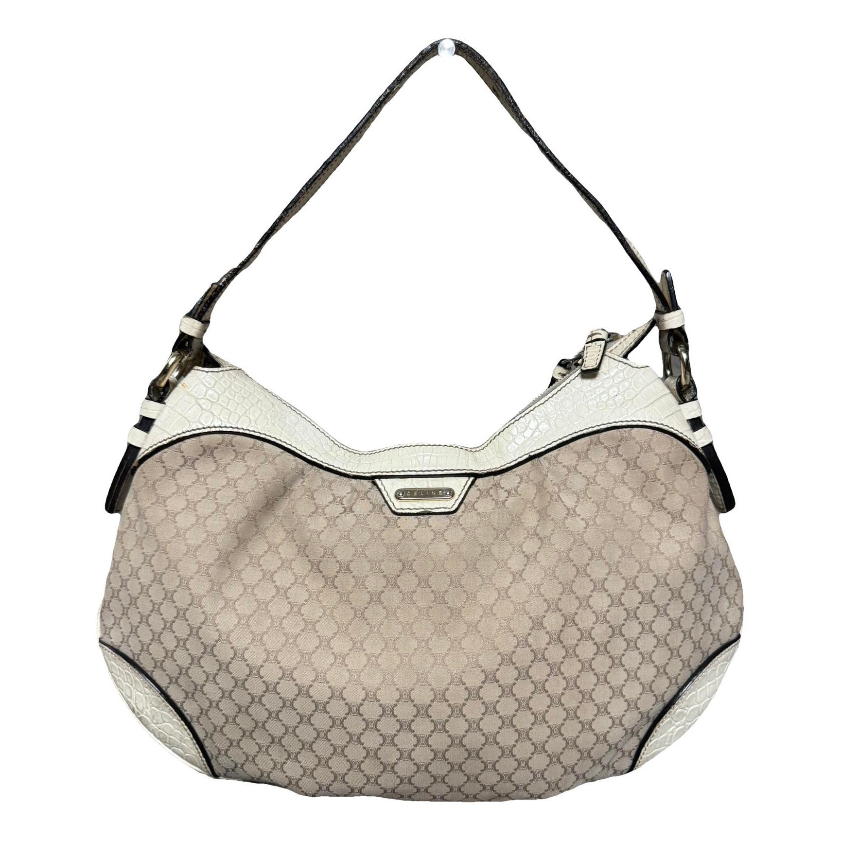 Hobo leather handbag