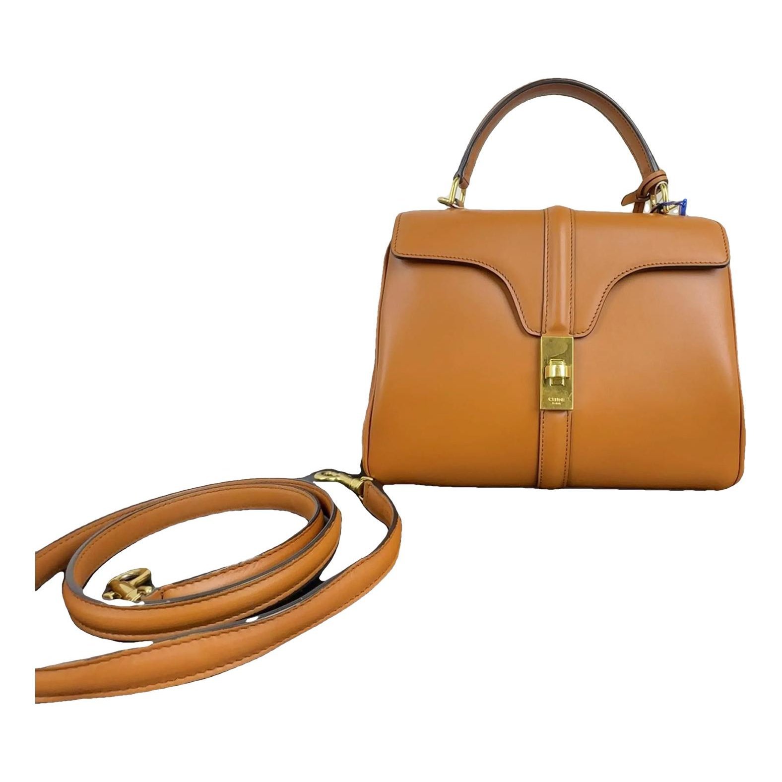 Sac 16 leather handbag