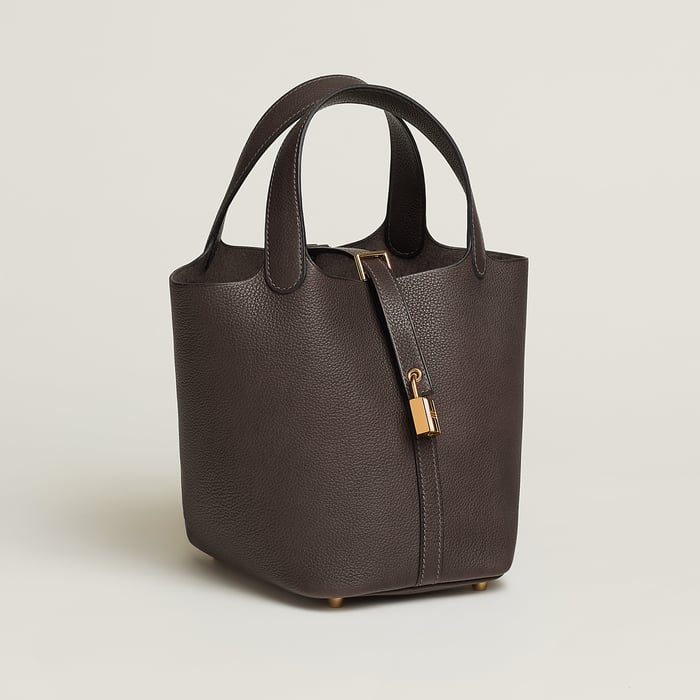 Ébène Picotin Lock 18 Bag
