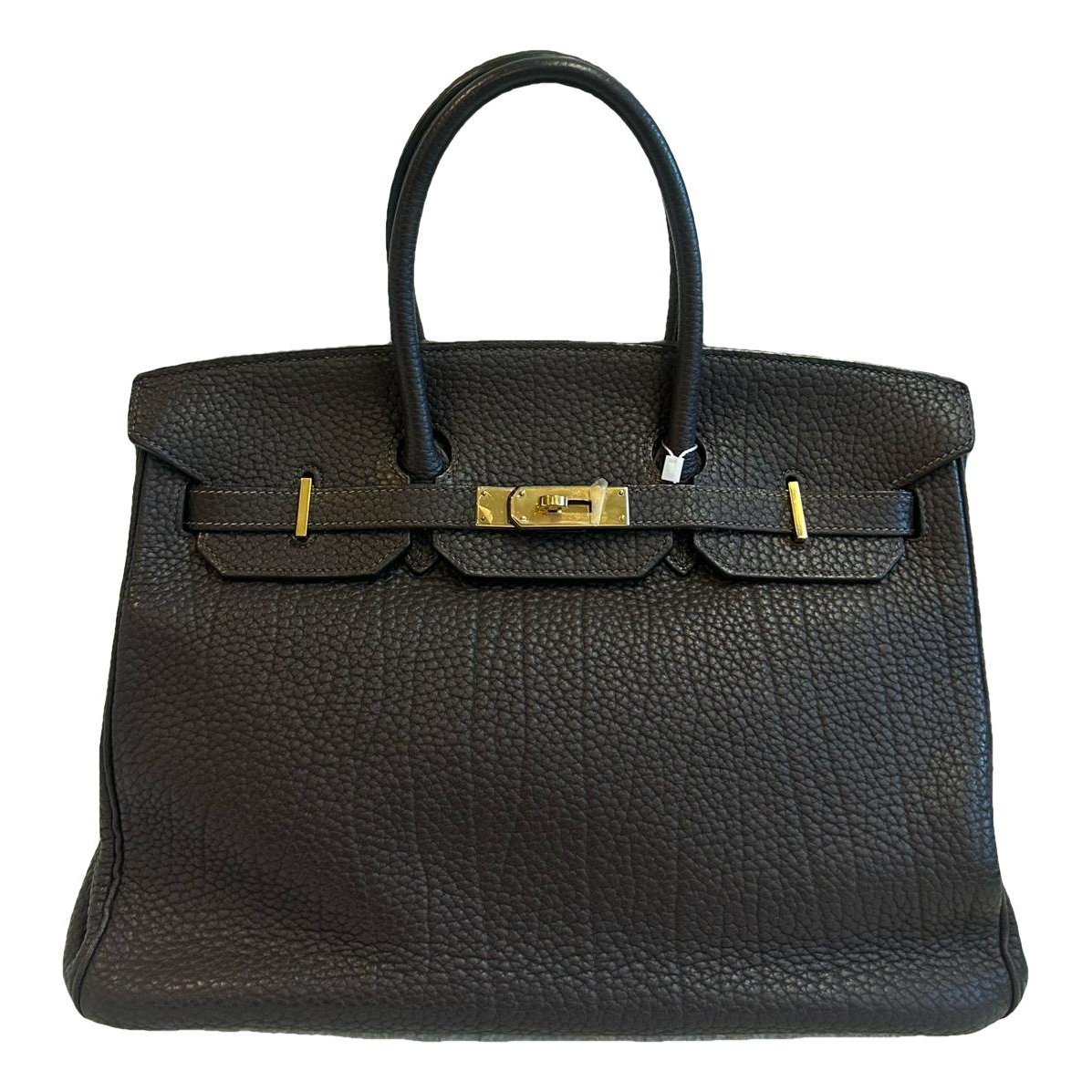 Birkin 35 leather handbag