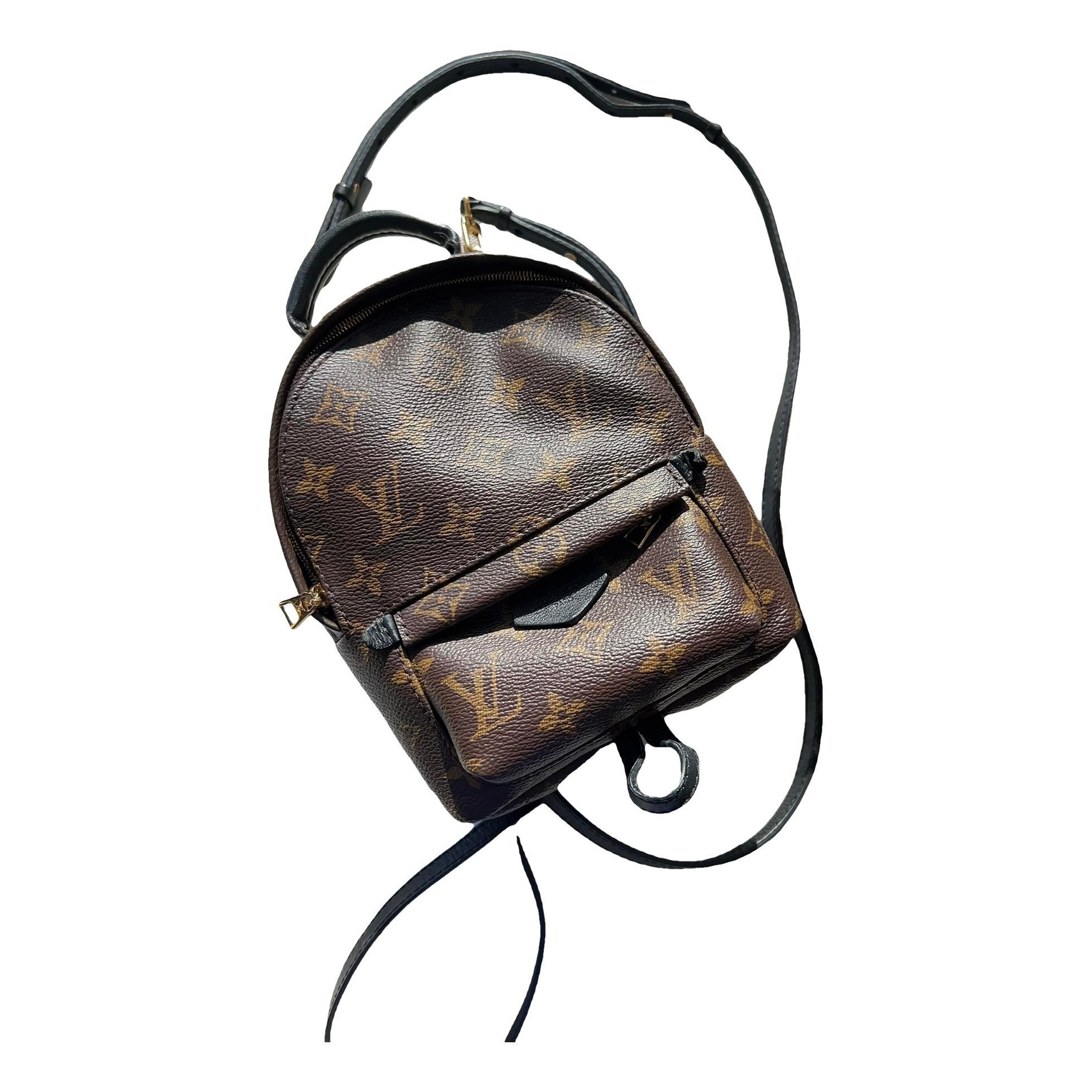 Palm Springs patent leather backpack