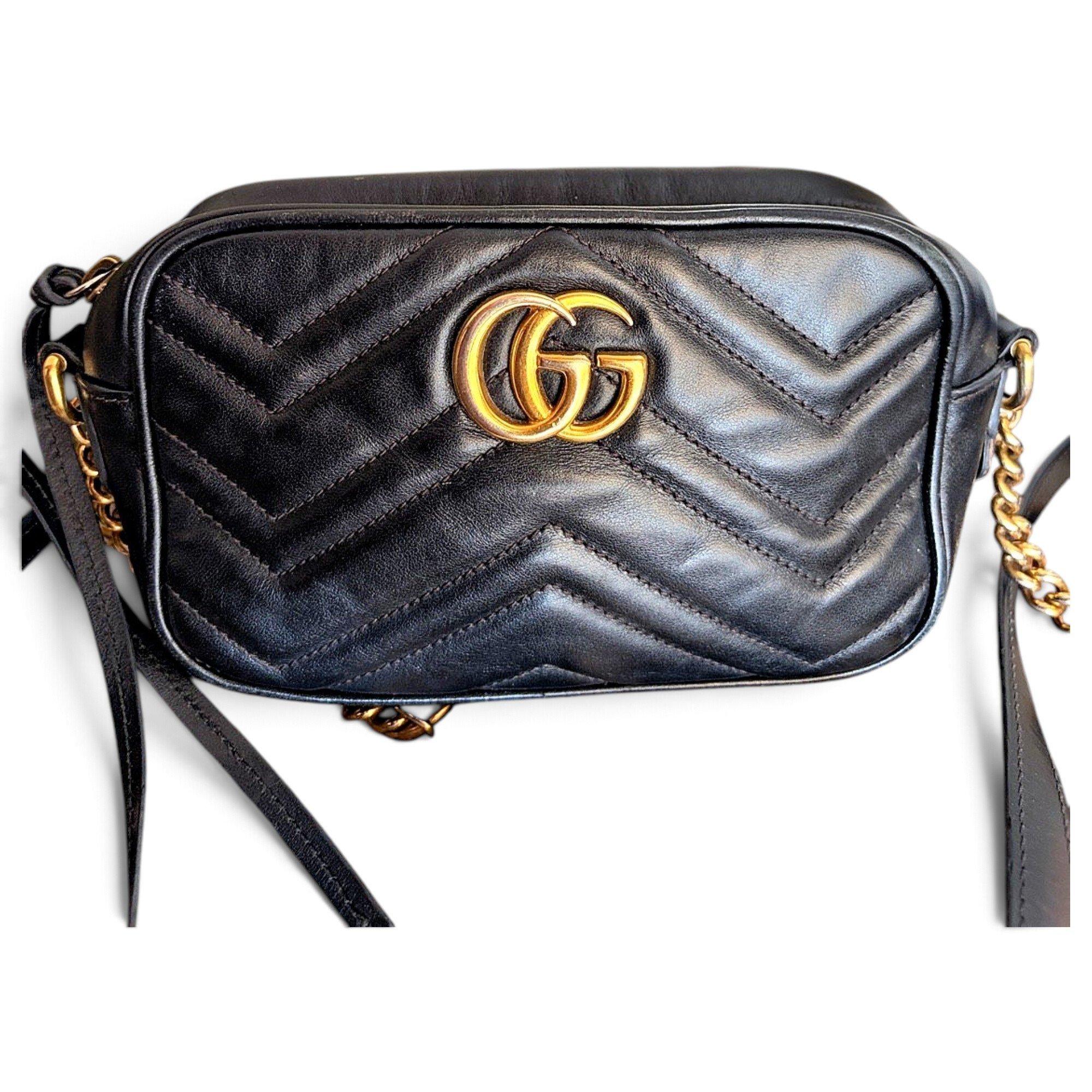 GG Marmont leather crossbody bag